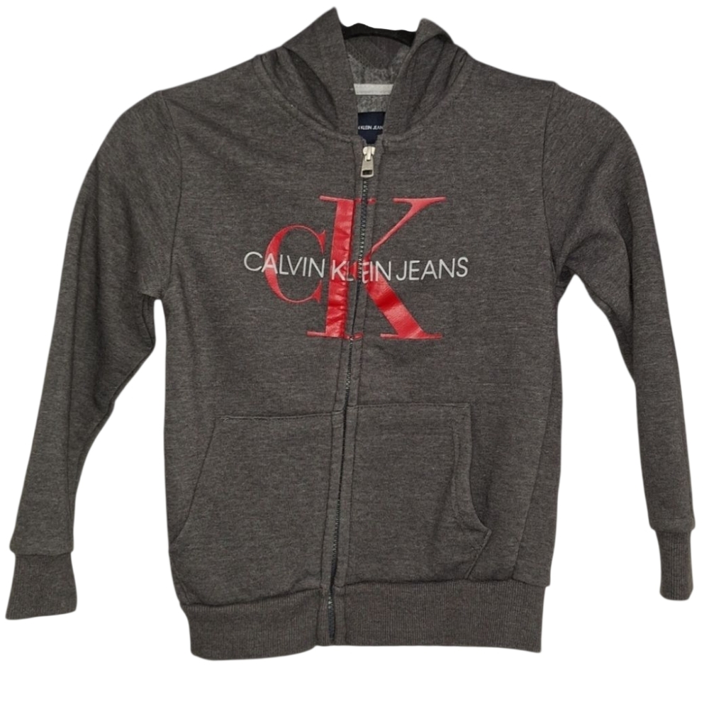 Calvin Klein kid's zip-up hoodie
